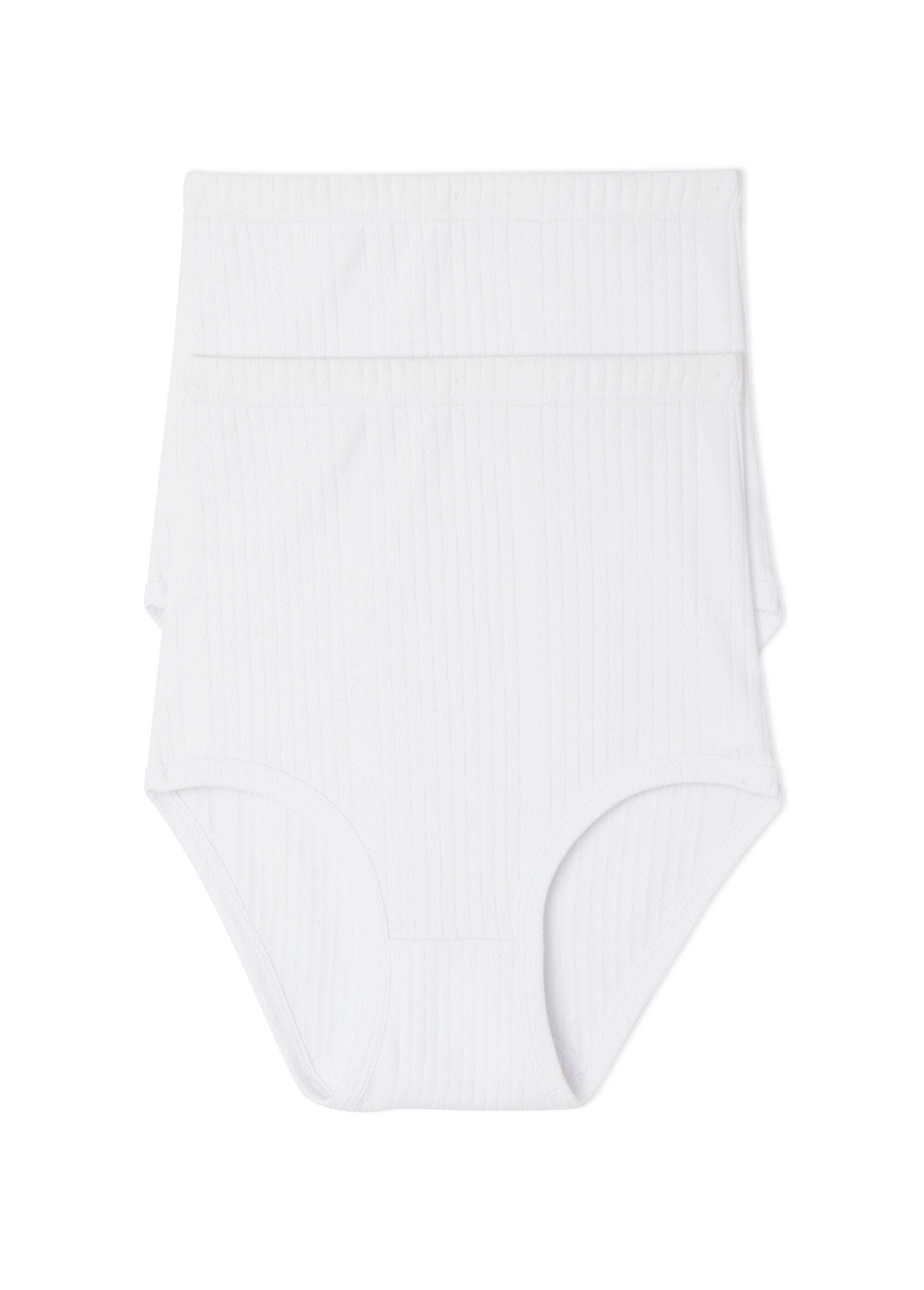 Braguitas_de_talle_alto_de_canalé_-_Paquete_de_2_Juego_de_2_blancos._DE2_slim