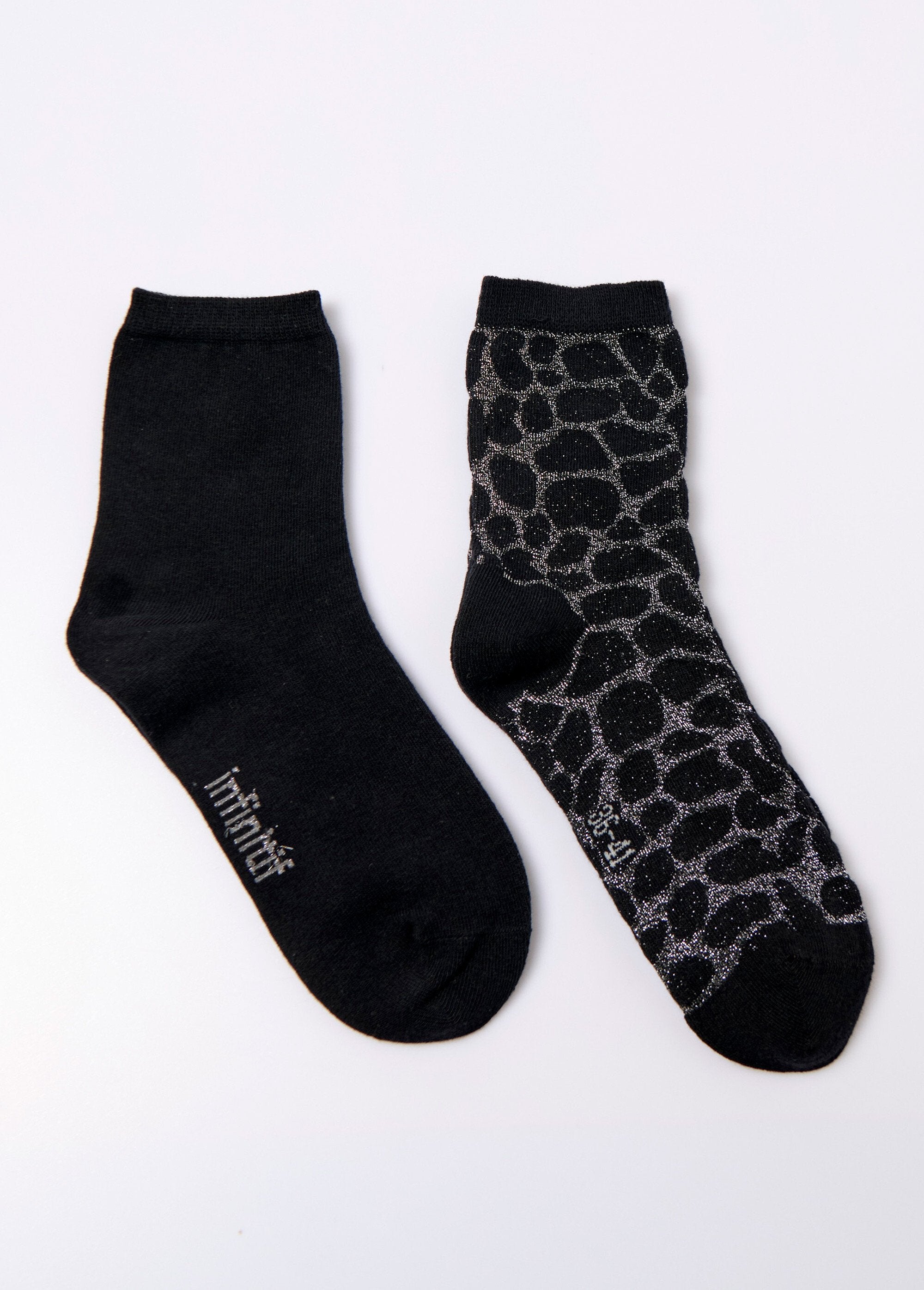 Pack_de_2_calcetines_de_algodón_con_estampado_animal_lote_negro_2_DE1_slim