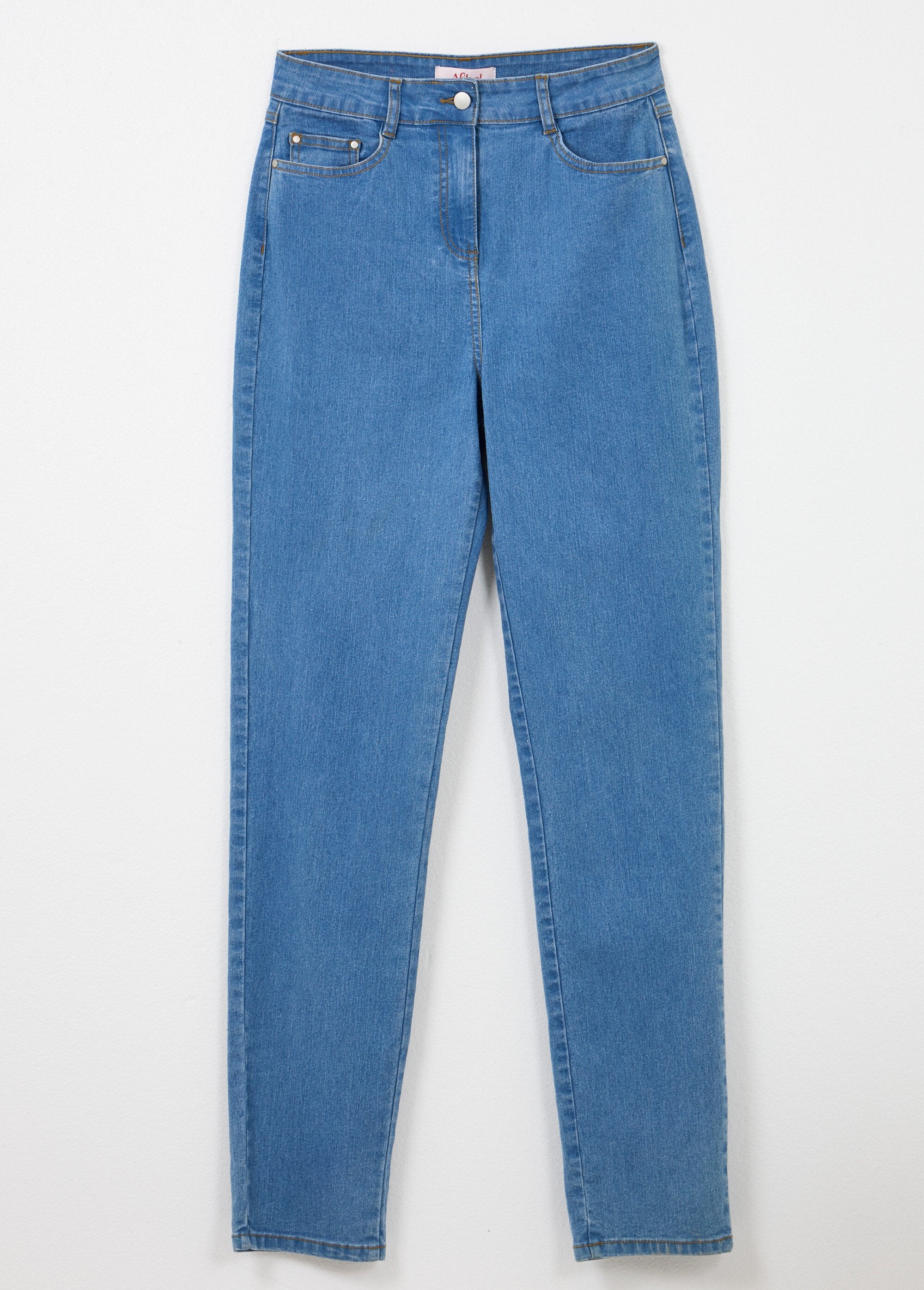 Vaqueros_de_cinco_bolsillos_con_cinturón_elástico_de_algodón_elástico_Lejía_AP1_slim