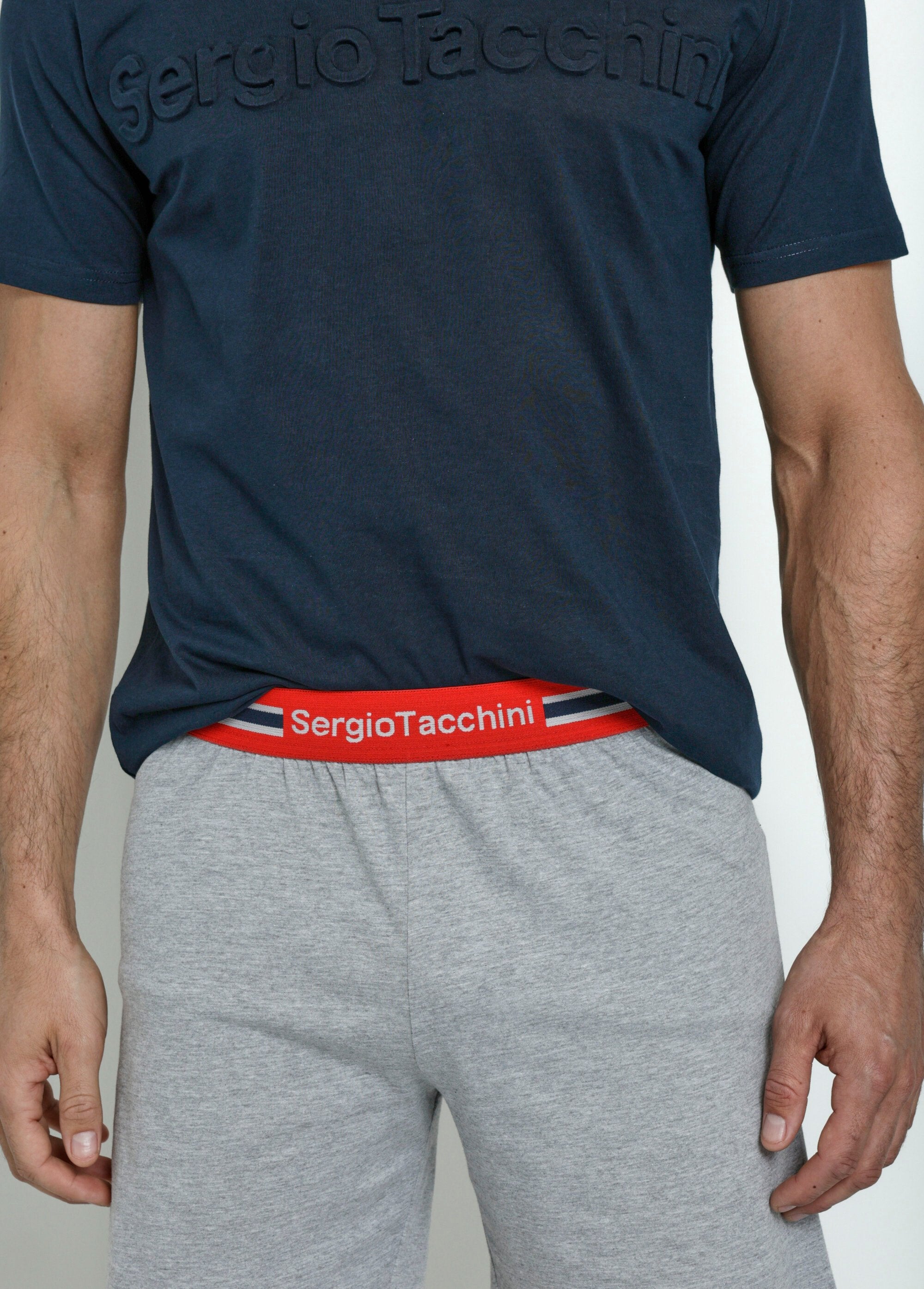 Pijama_corto_de_algodón_con_logo_3D,_temática_oscura_Marina_DE1_slim