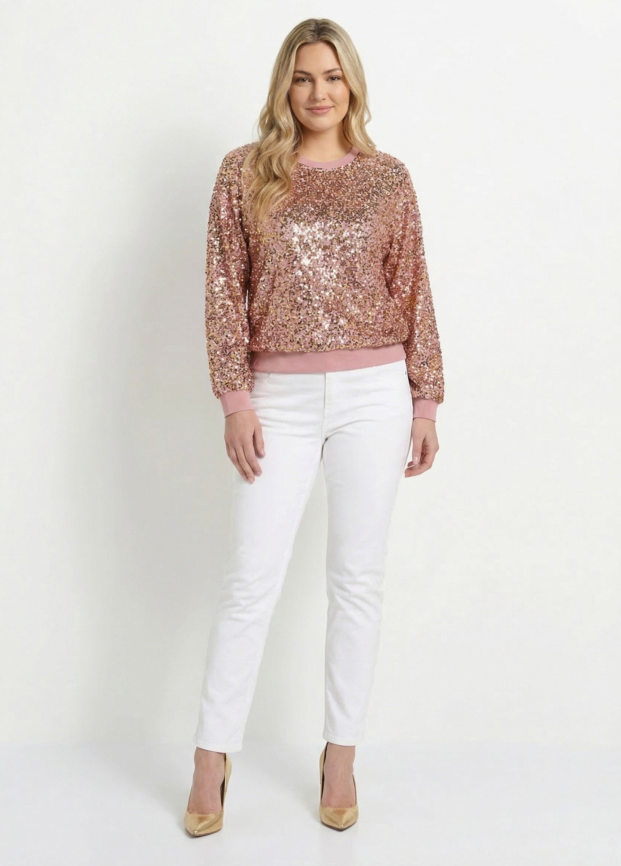 Sudadera_de_lentejuelas_brillantes_con_cuello_redondo_rosa_y_oro_SF1_slim