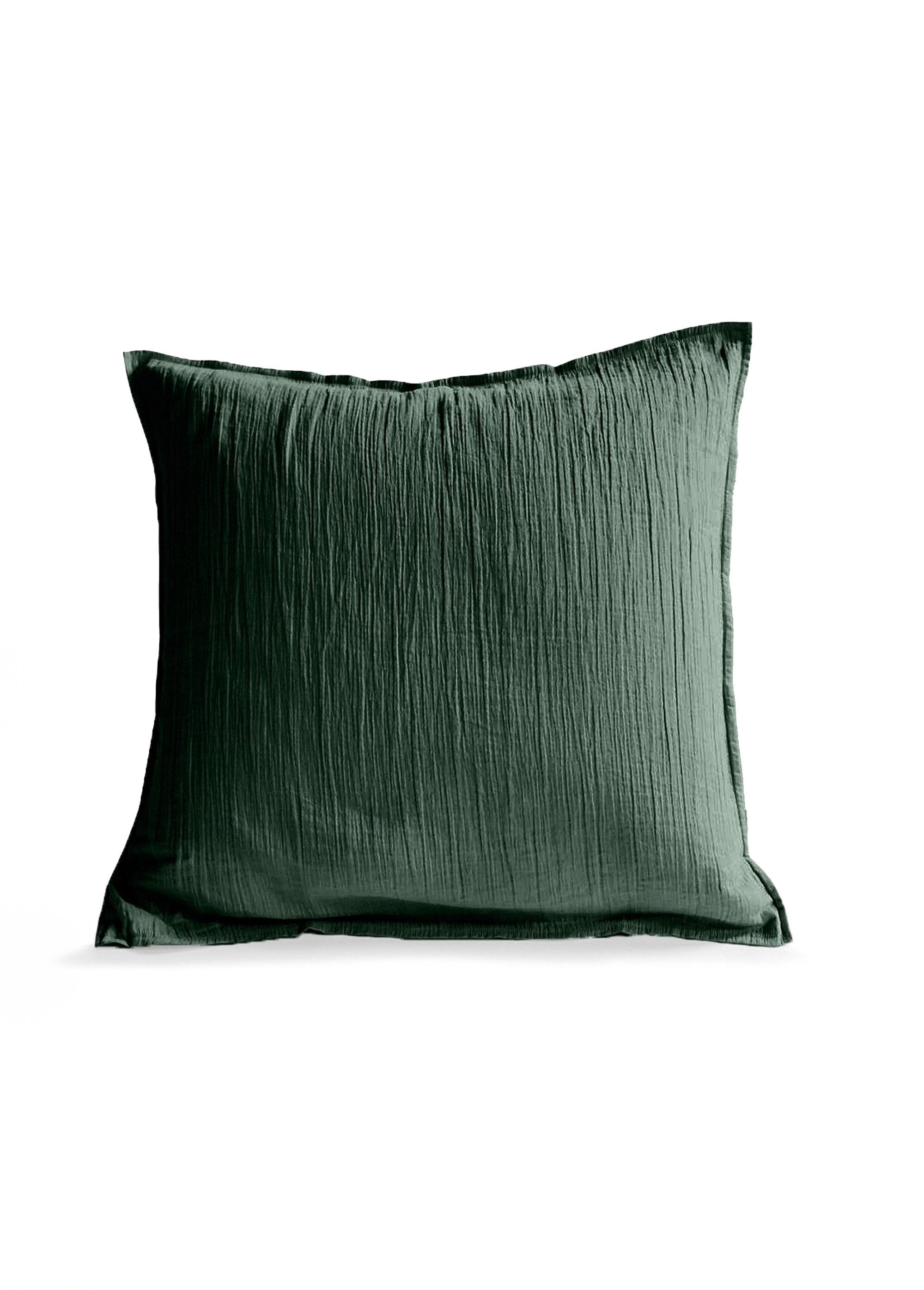 Funda_de_almohada_de_gasa_de_algodón_lisa_GAZE_Pino_verde_FA1_slim