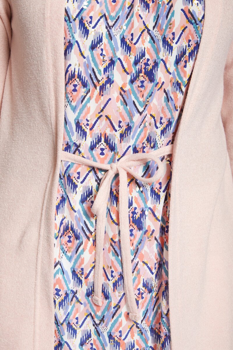 T-shirt_long_maille_fluide_effet_2_en_1_Rose_DE3_slim