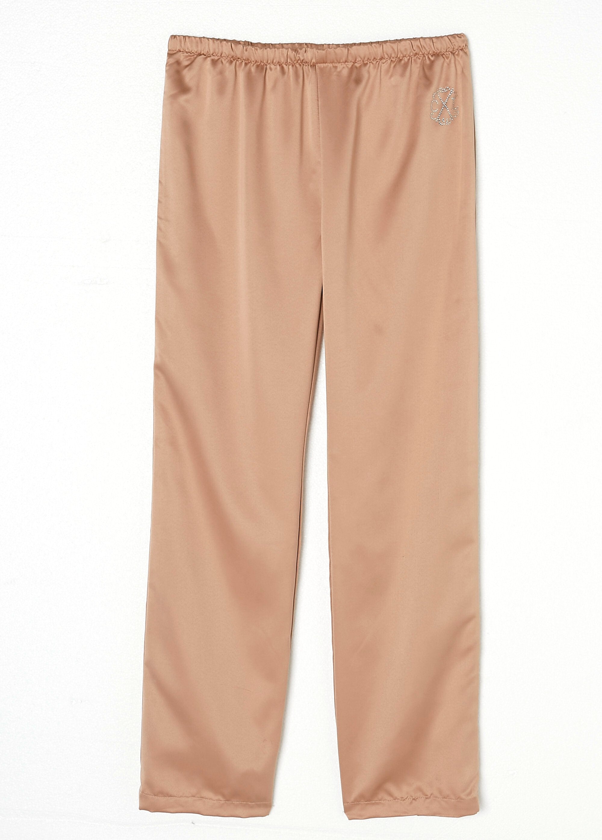 Pantalones_de_pijama_de_satén_elegantes_Beige_FA1_slim