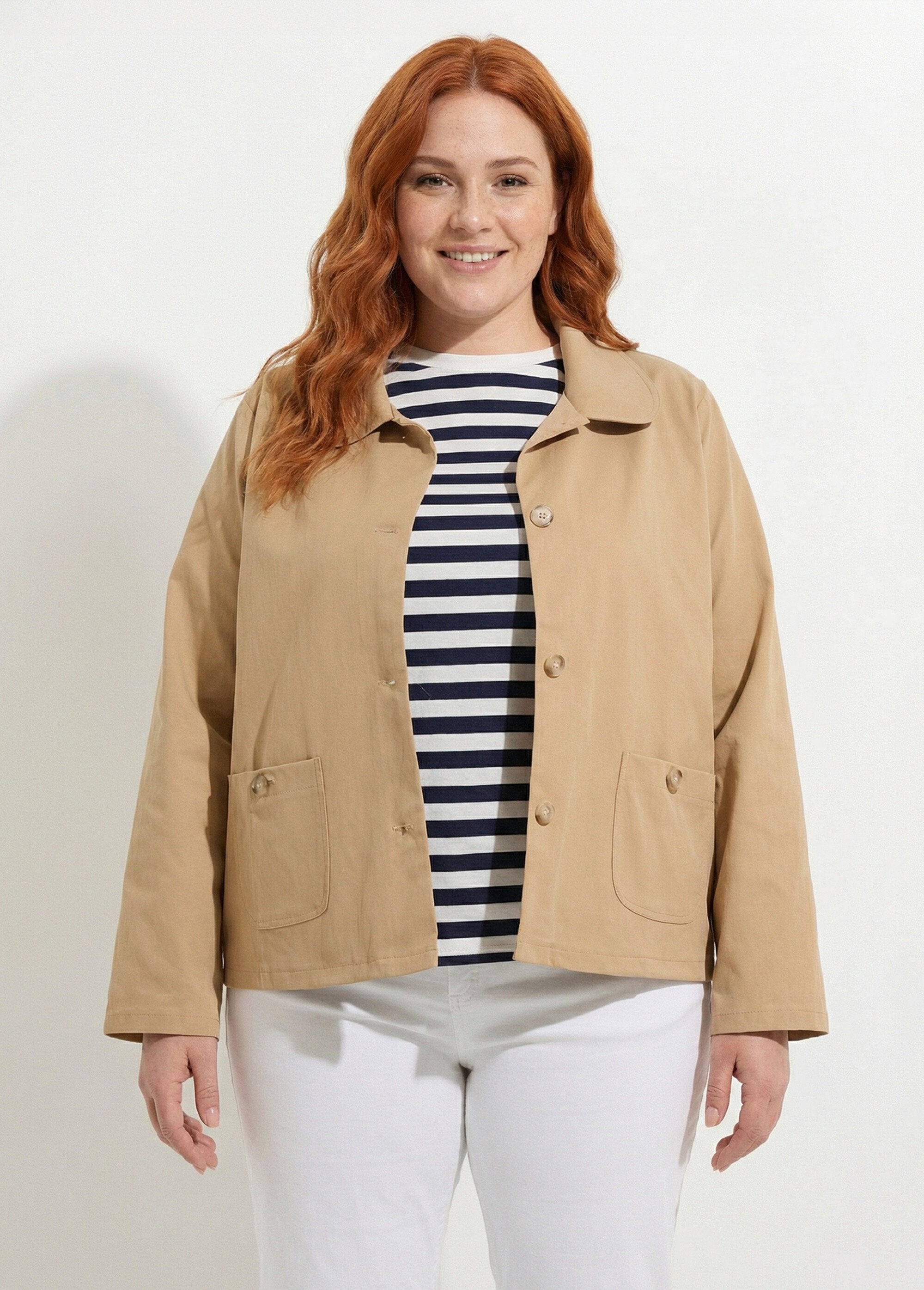 Chaqueta_corta_de_algodón,_cuello_Peter_Pan_Beige_FA1_curvy