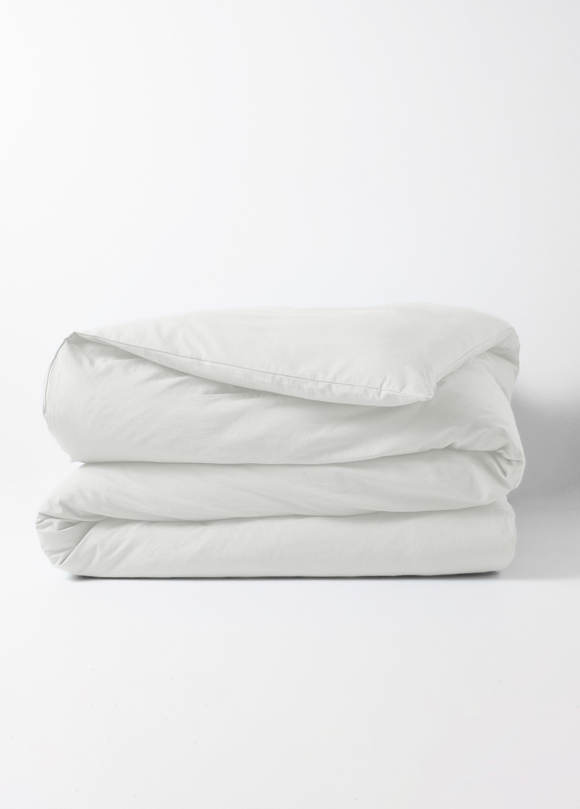Funda_nórdica_lisa_de_polialgodón_Blanco,_Blanca_DE1_slim