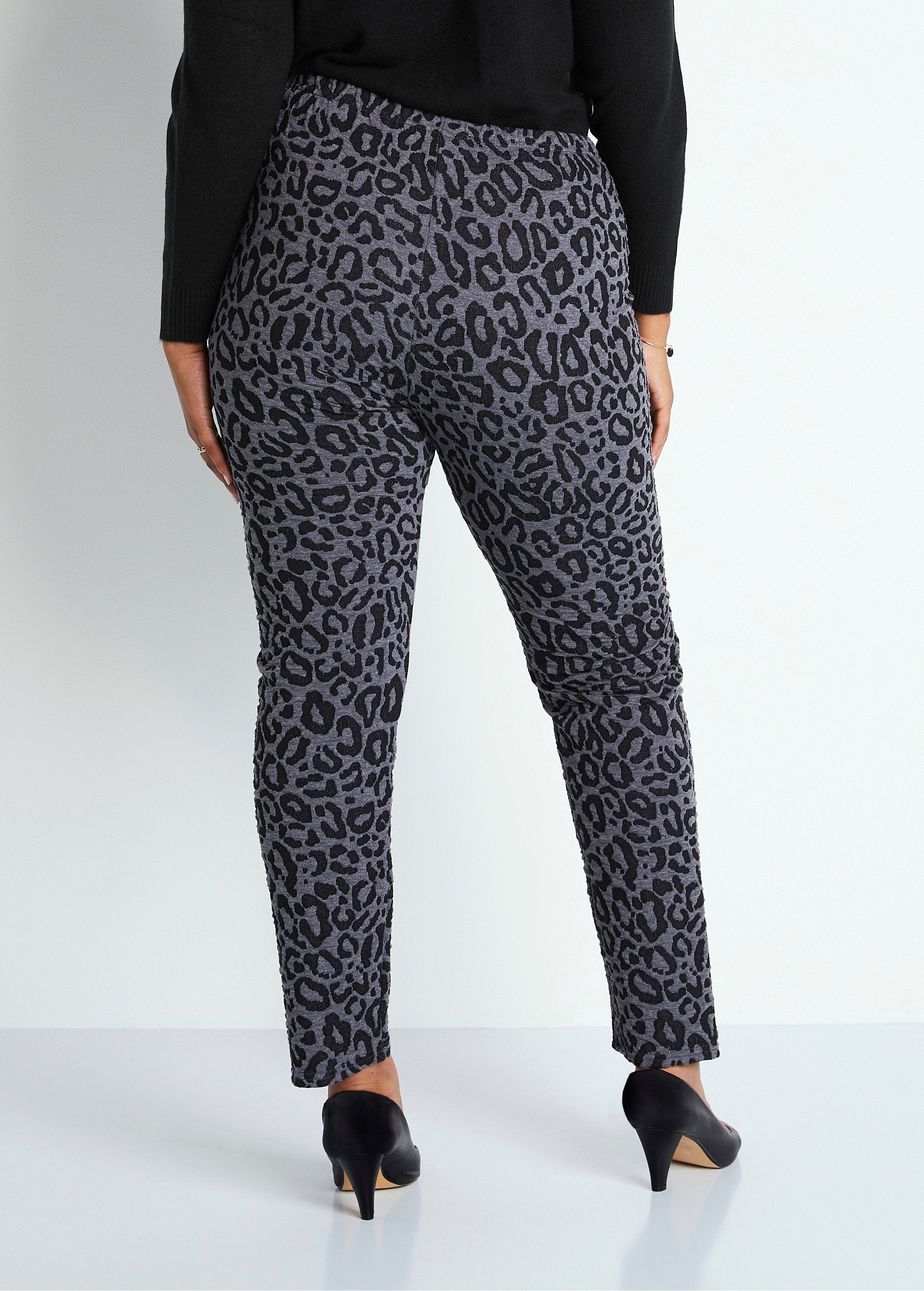 Leggings_de_punto_jacquard_con_cintura_elástica_Gris_leopardo_DO1_curvy