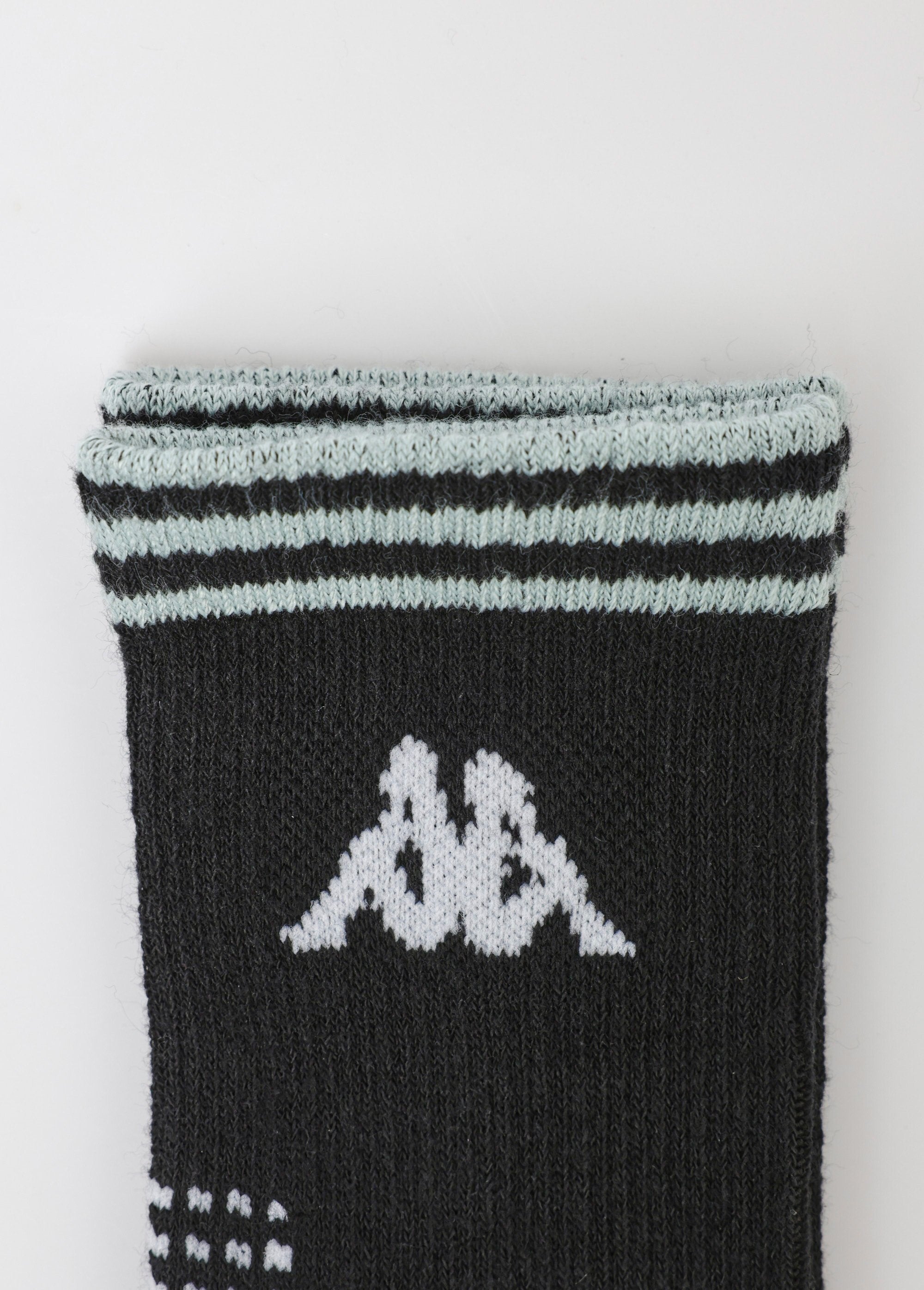 Pack_de_2_calcetines_técnicos_de_canalé_Negro_DE3_slim