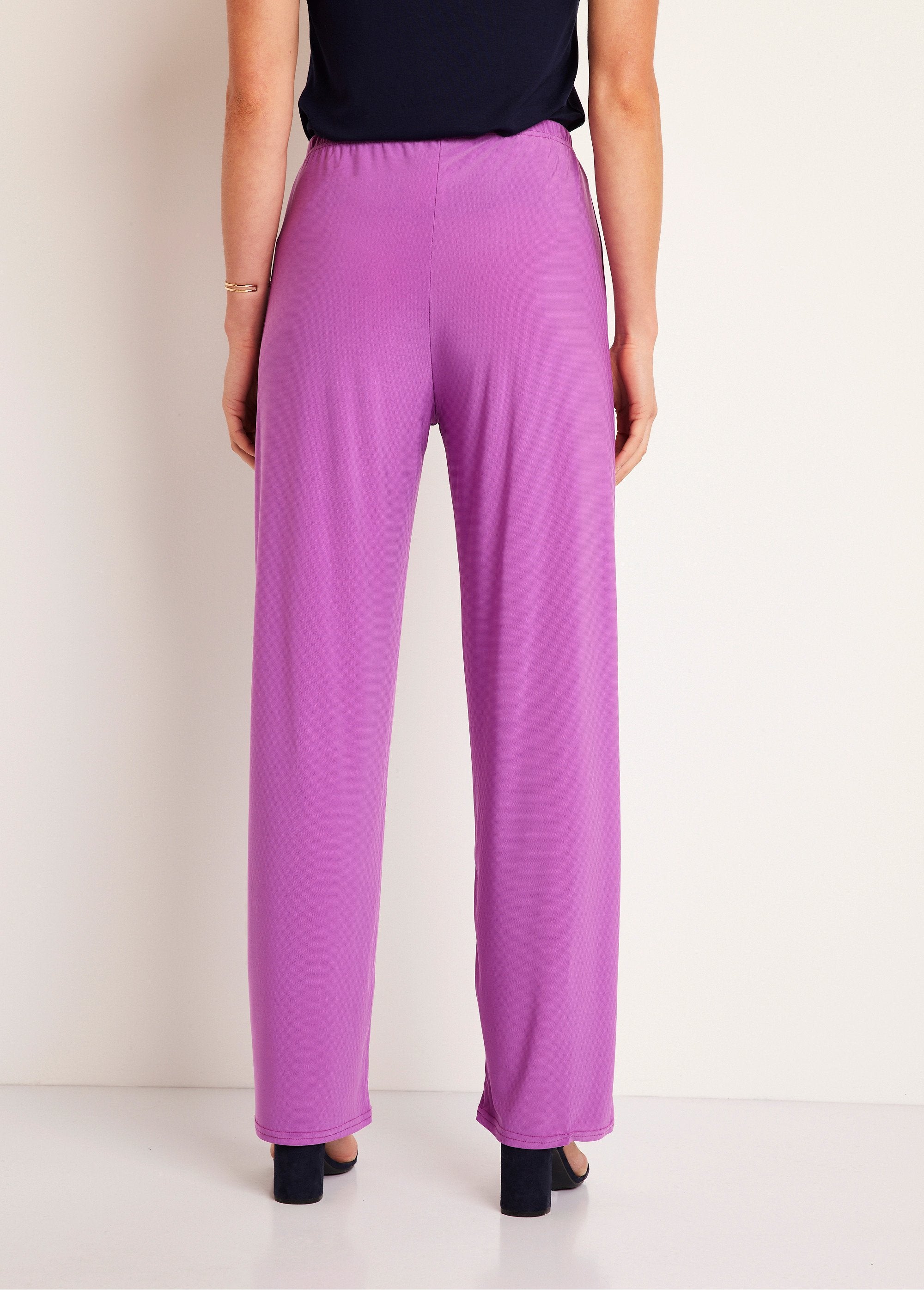 Pantalones_fluidos_de_malla_con_cintura_elástica_Morado_liso_DO1_slim