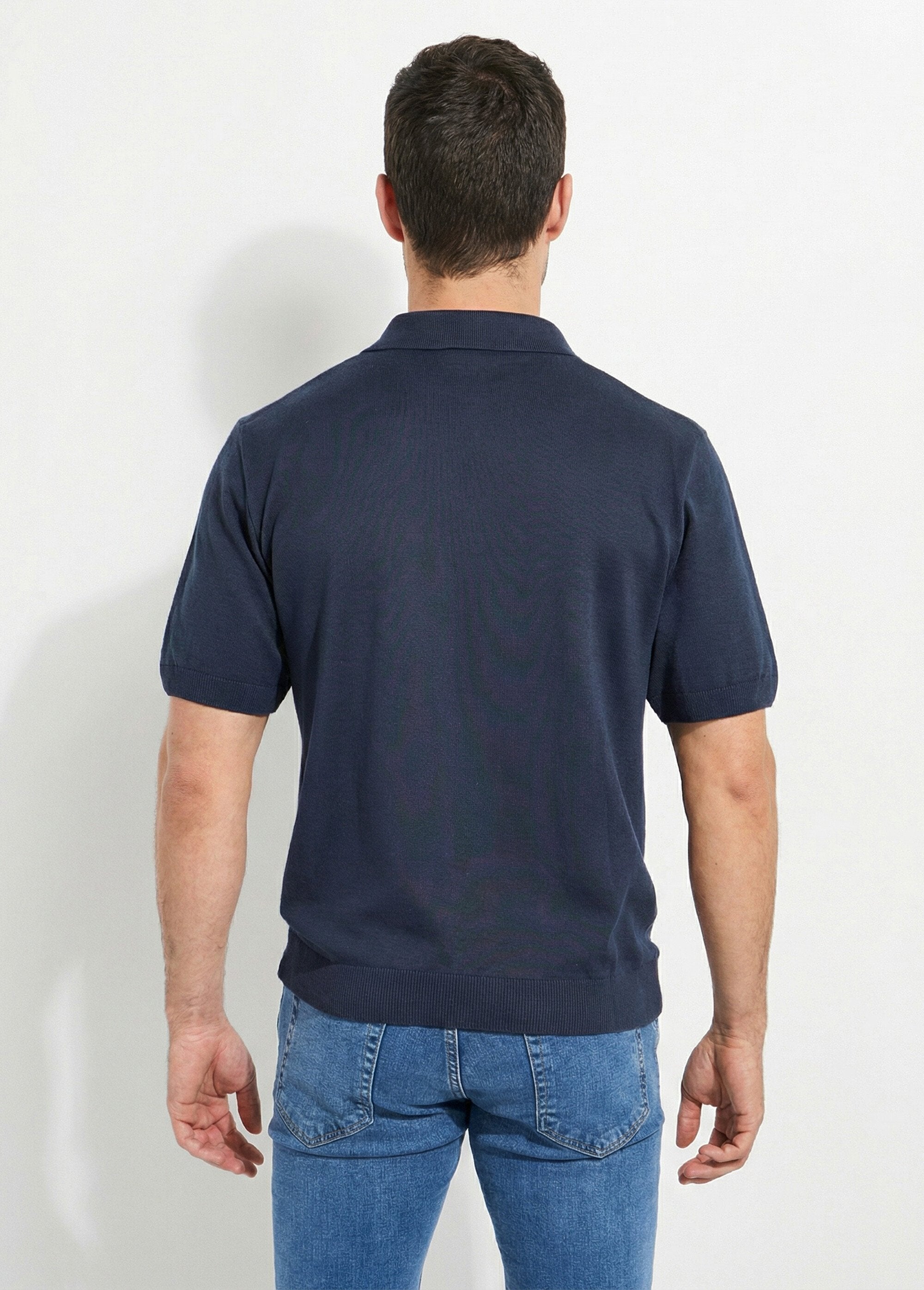 Polo_de_manga_corta_con_cremallera_y_rayas_jacquard_Marina_DO1_slim