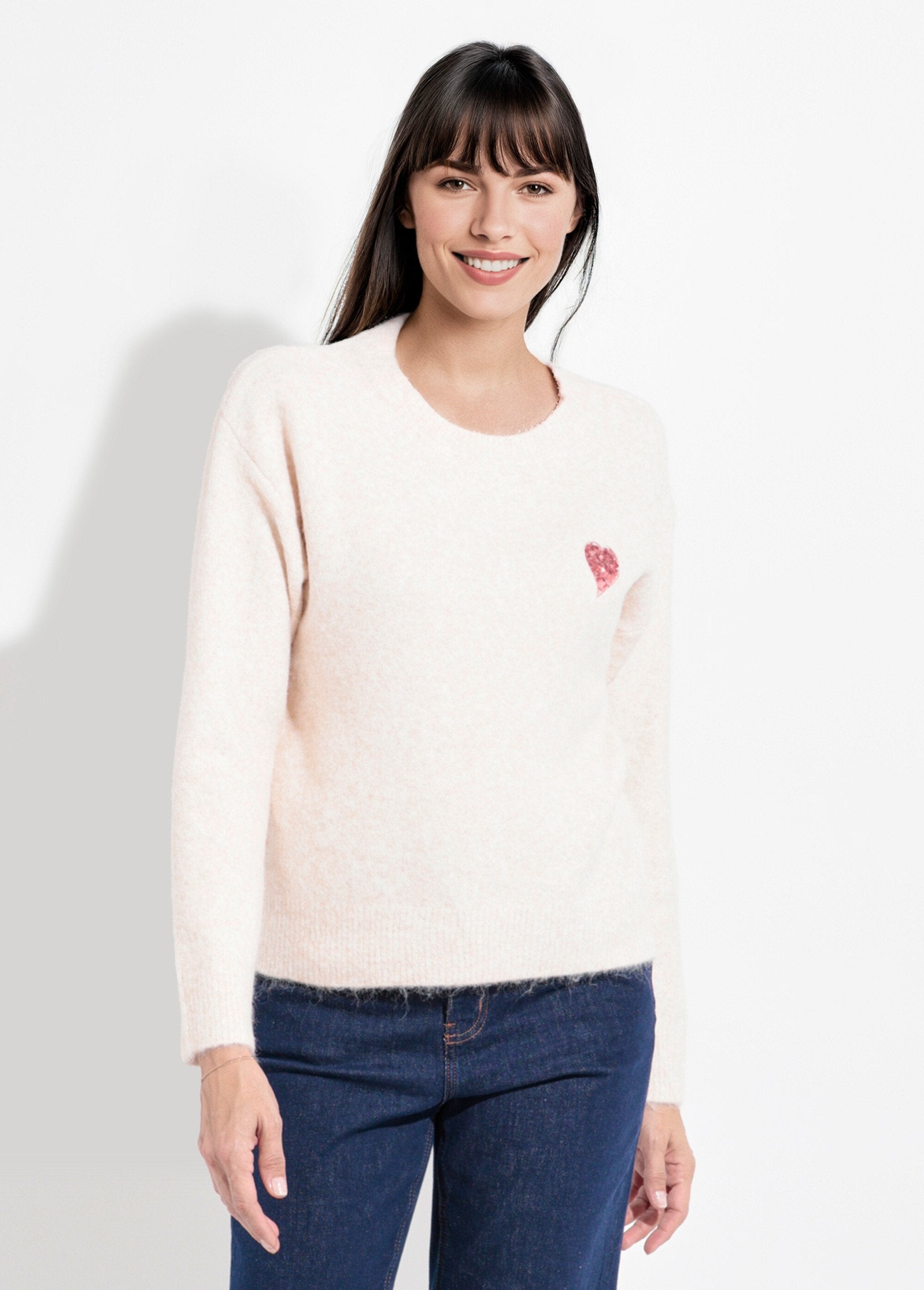 Suéter_de_cuello_redondo_con_detalle_de_patrón_de_lentejuelas._Beige_claro_FA1_slim