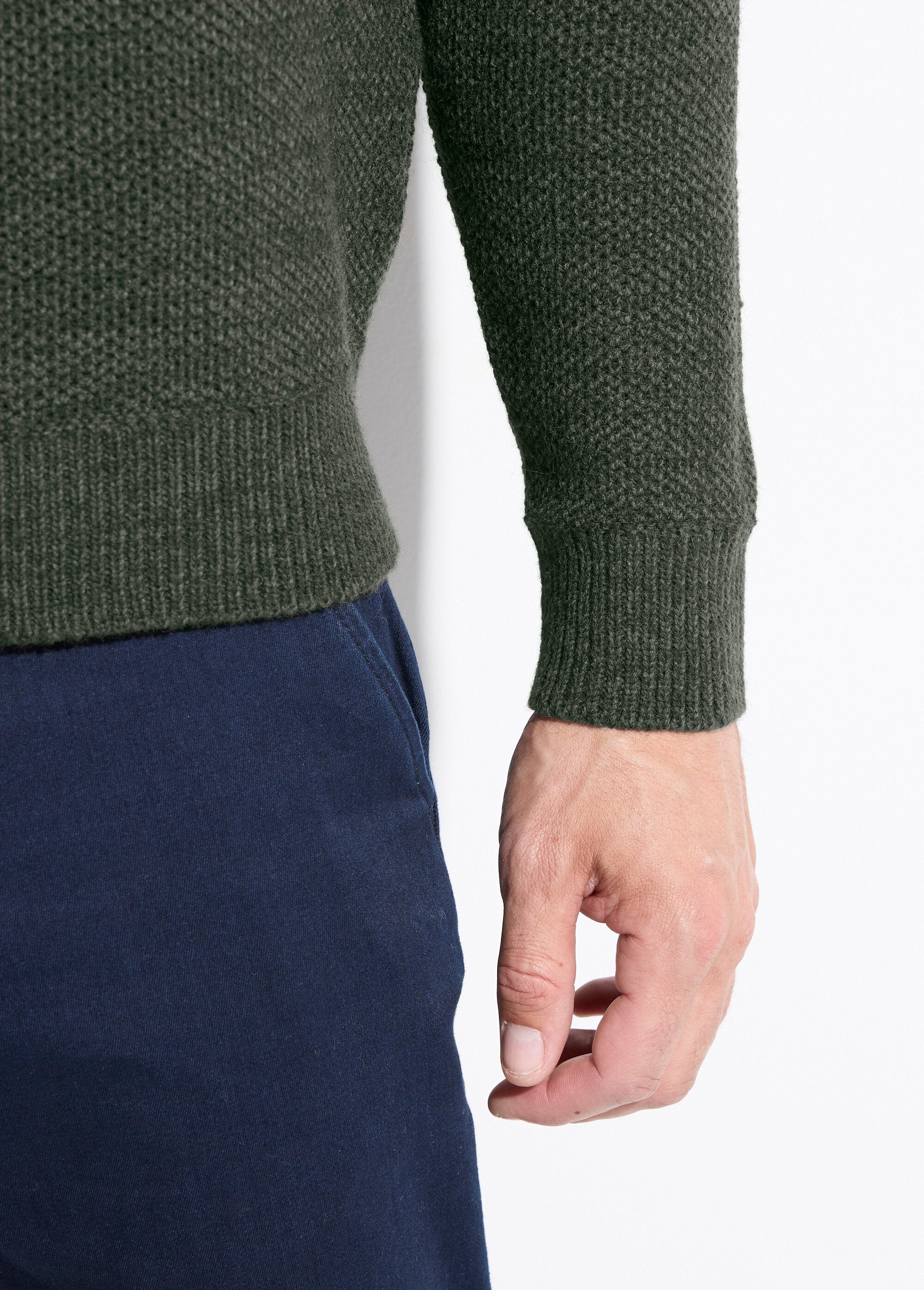 Suéter_de_cuello_redondo_de_punto_jaspeado_de_lana_de_manga_larga_Verde_DE2_slim