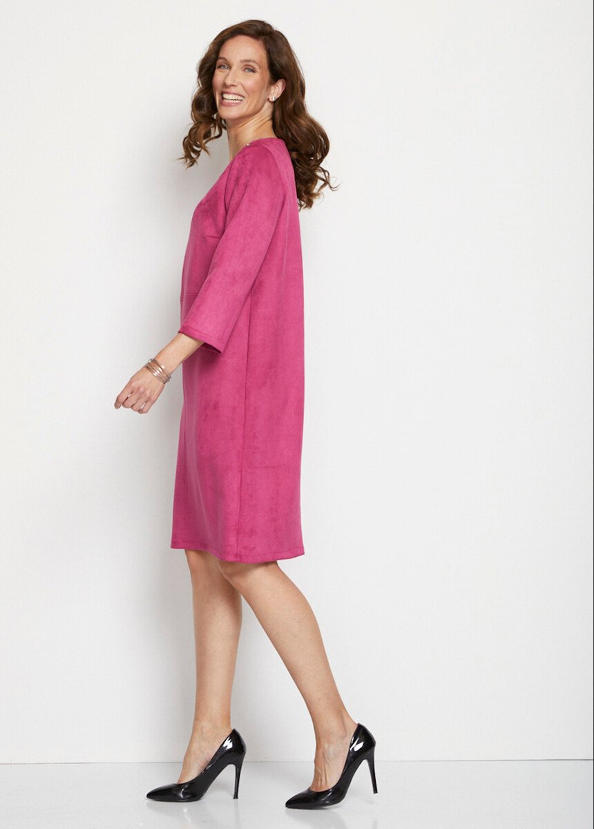 Vestido_corto_holgado_en_tejido_ante_liso_Fucsia_DR1_slim