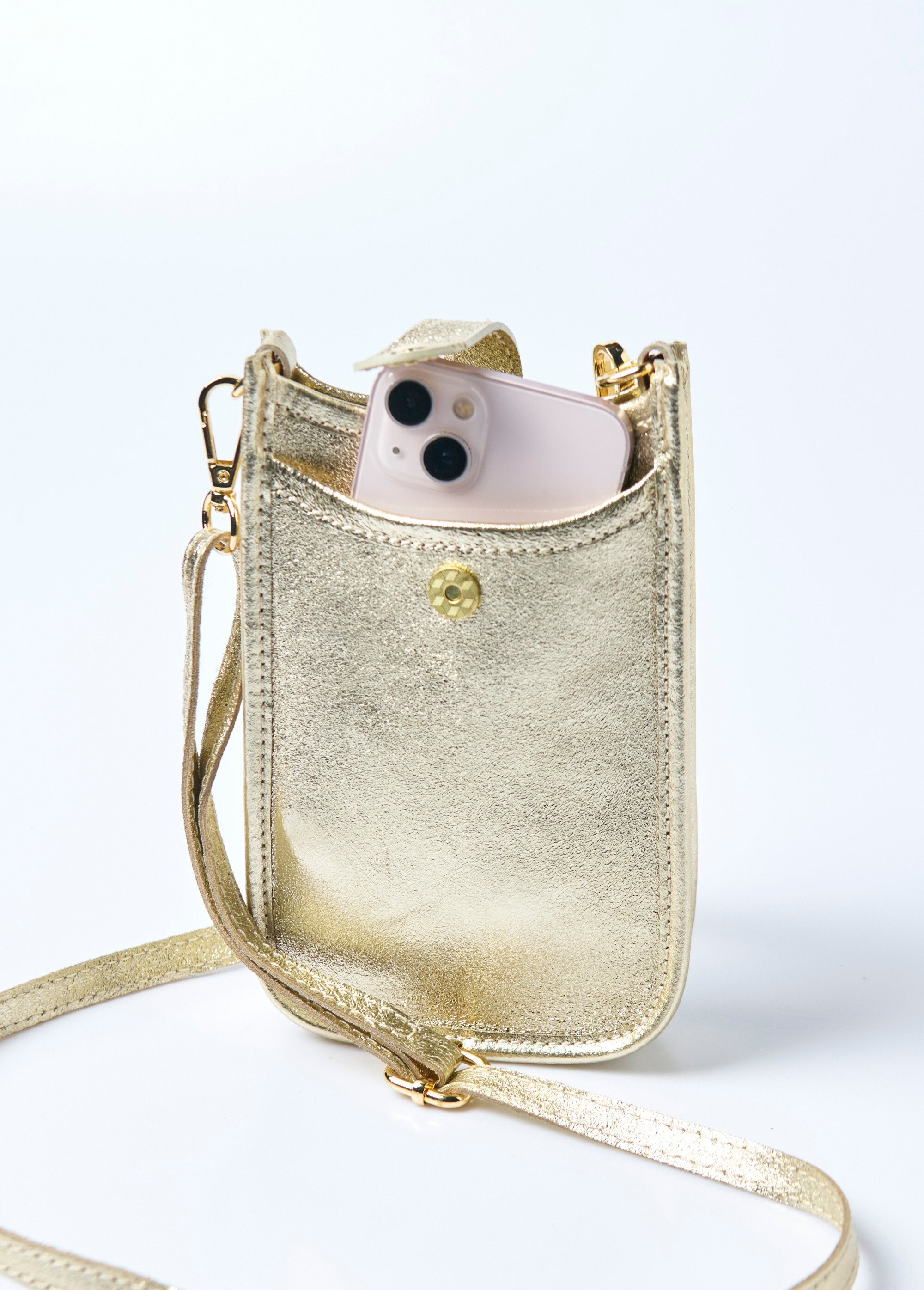 Bolso_bandolera_de_piel_para_smartphone_Dorado_DE2_slim