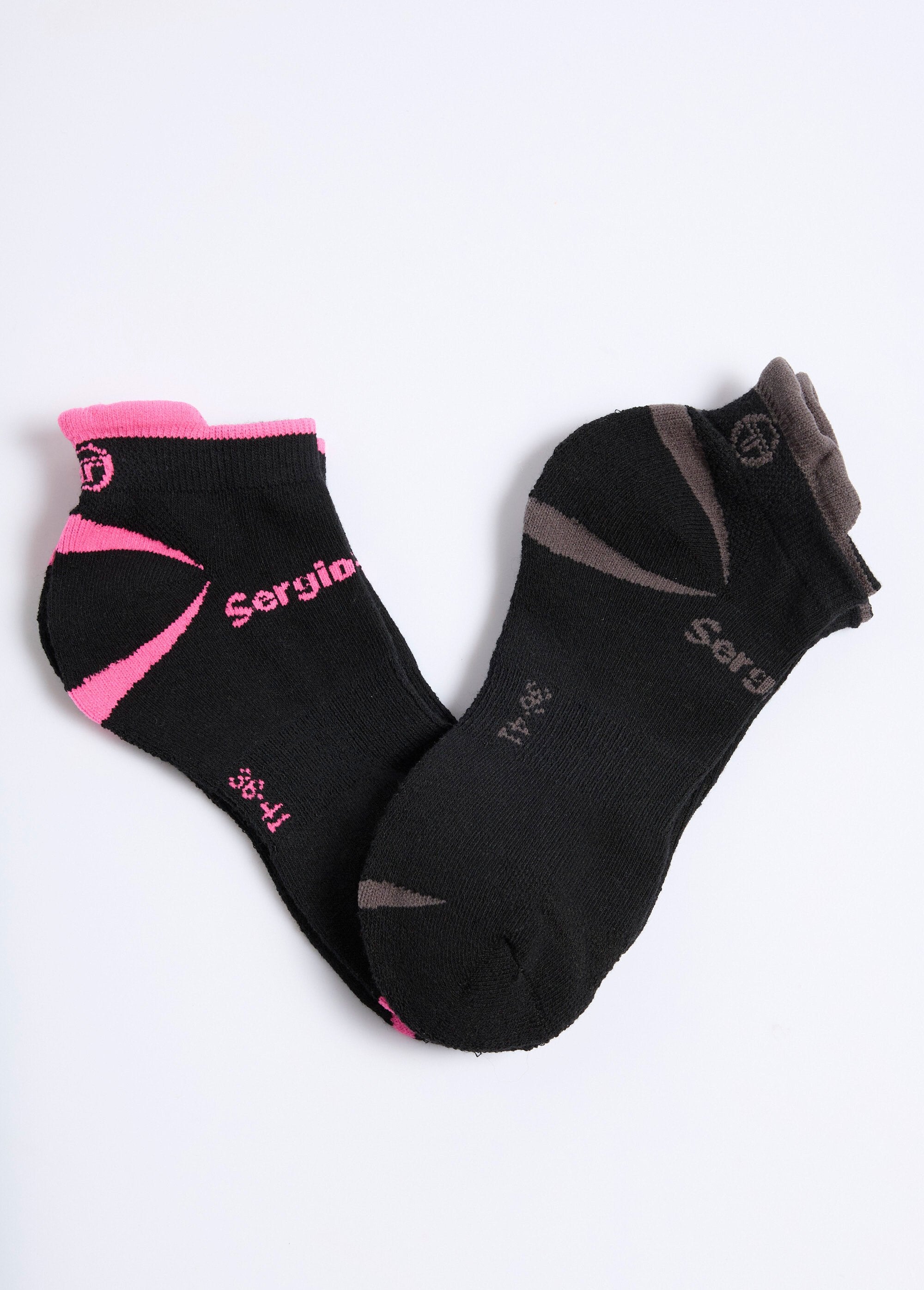 Pack_de_2_calcetines_deportivos,_ligeros_Negro_FA1_slim
