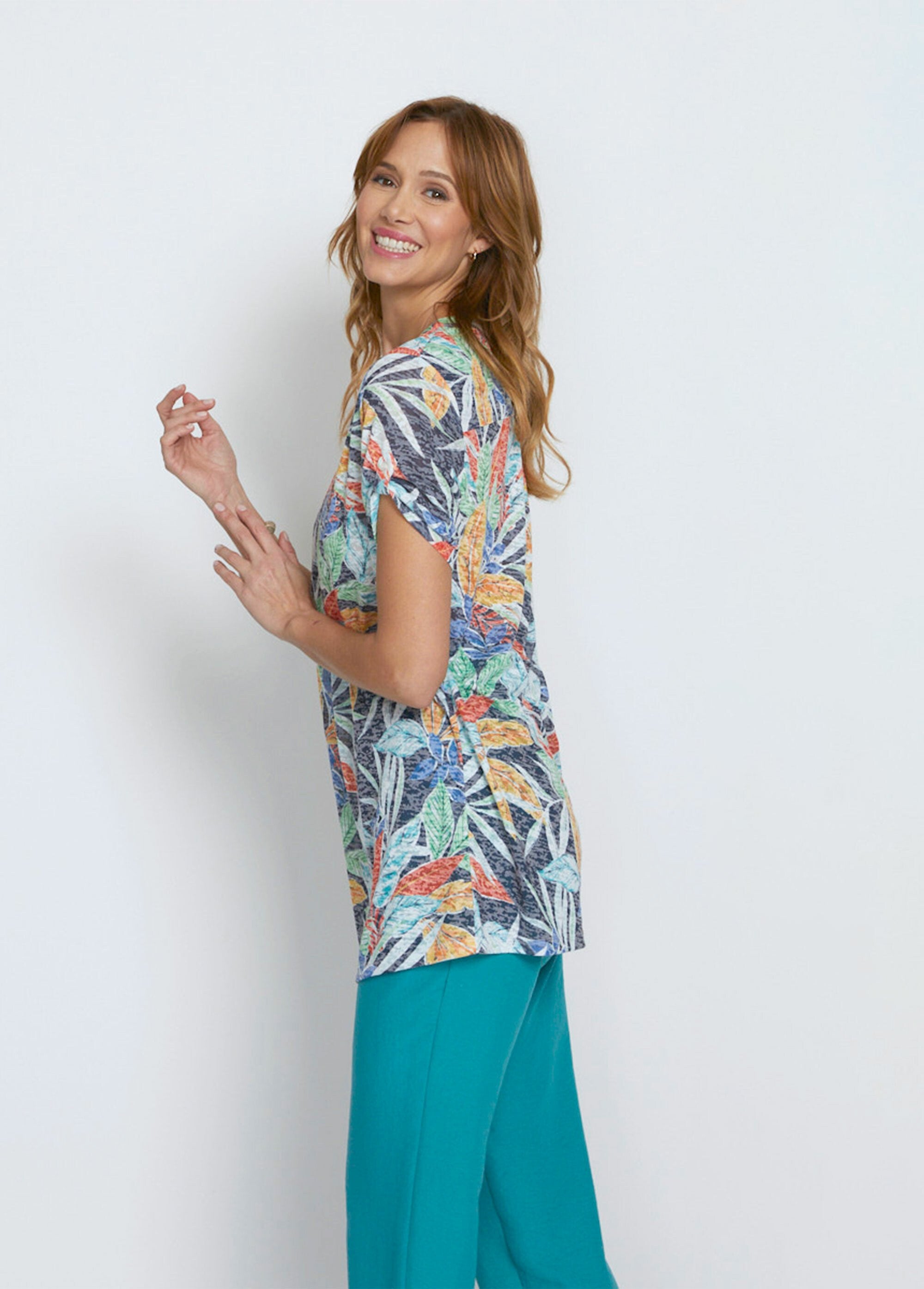 Camiseta_holgada_larga_de_punto_devoré_Azul_marino_y_terracota_GA1_slim