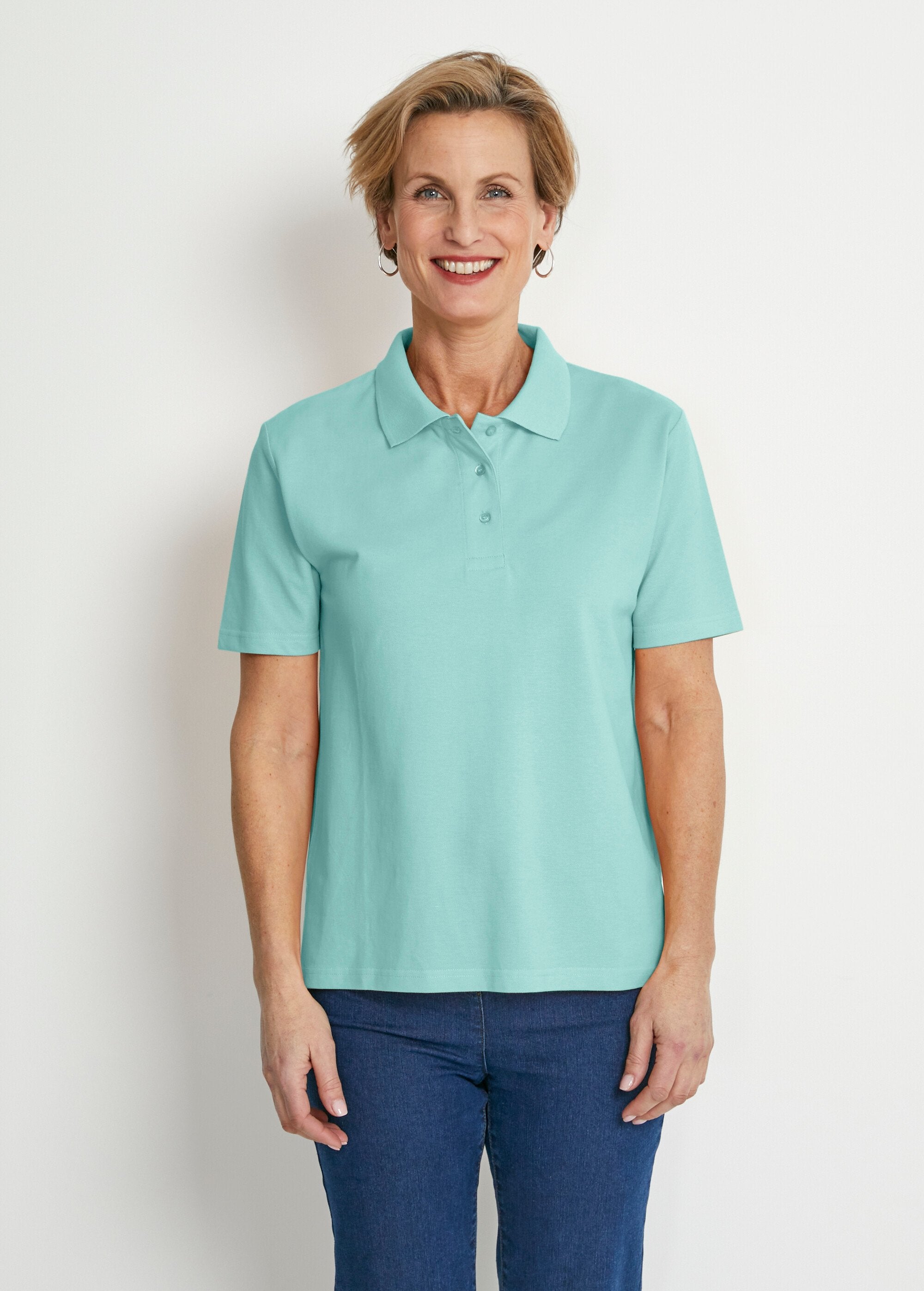 Camiseta_de_punto_de_piqué_de_algodón_con_cuello_polo_Verde_FA1_slim