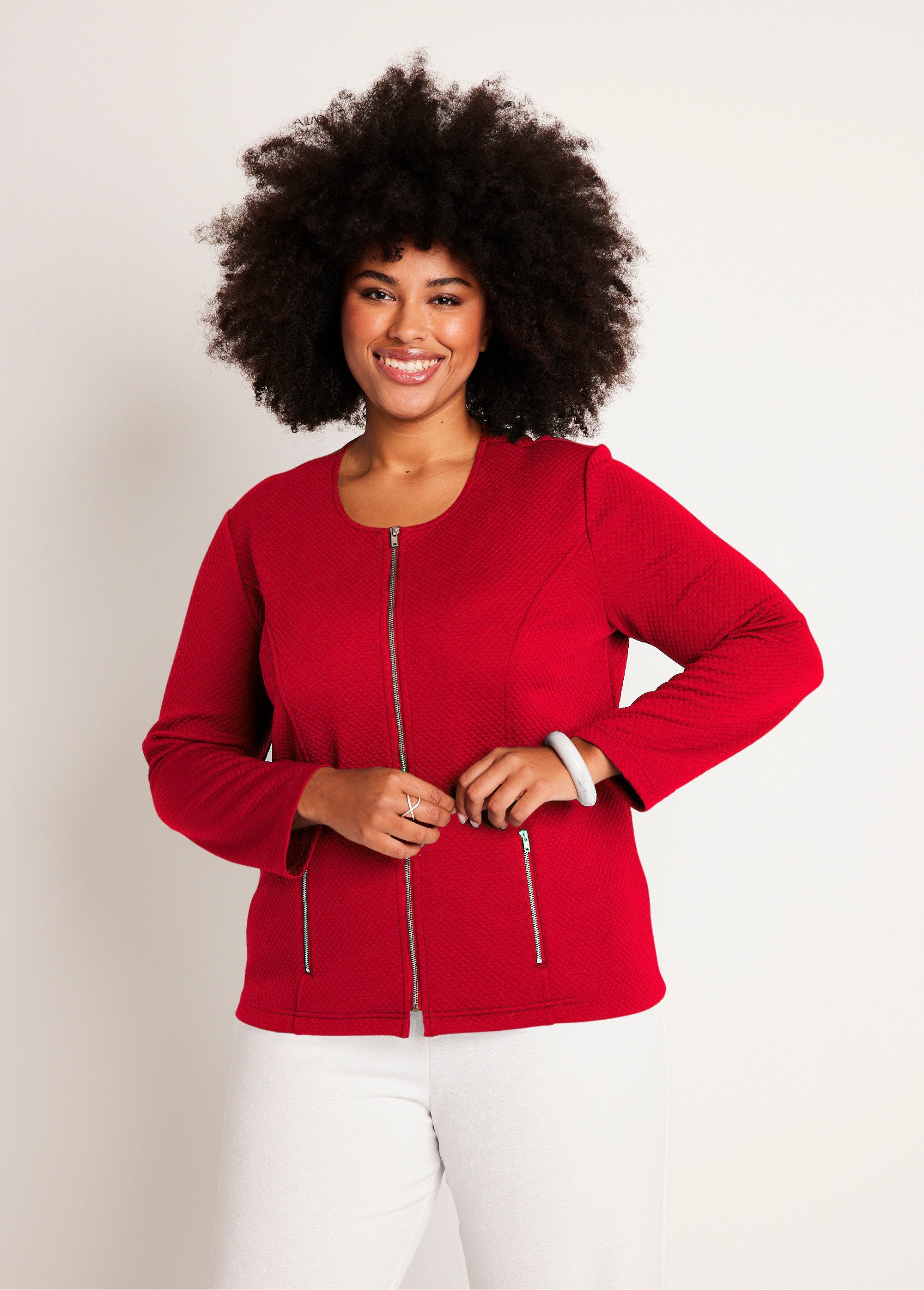 Chaqueta_ajustada_sin_cuello_Rojo_FA1_curvy