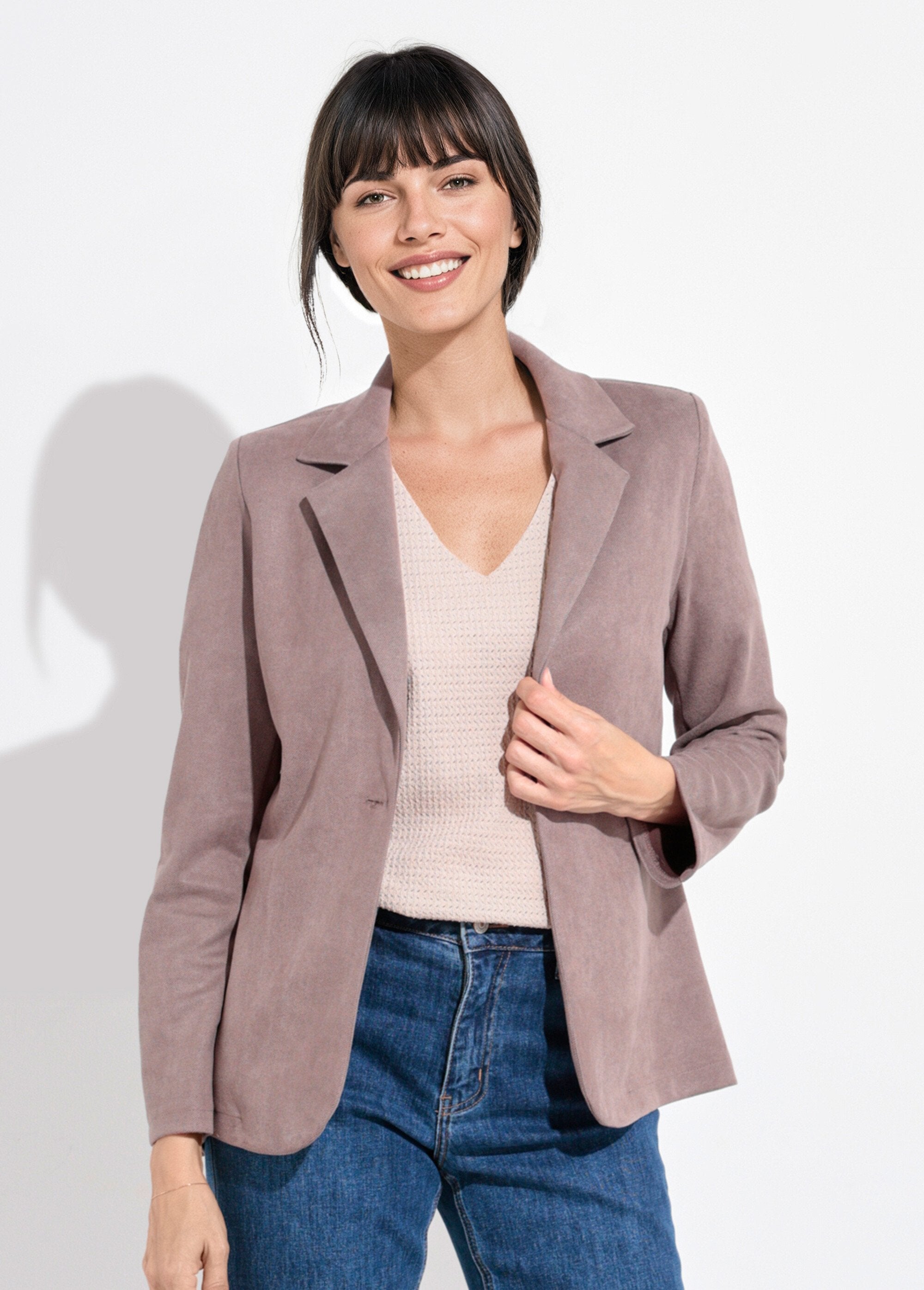 Chaqueta_de_cuello_sastre_de_sarga_suave_con_1_botón_Lunar_FA1_slim