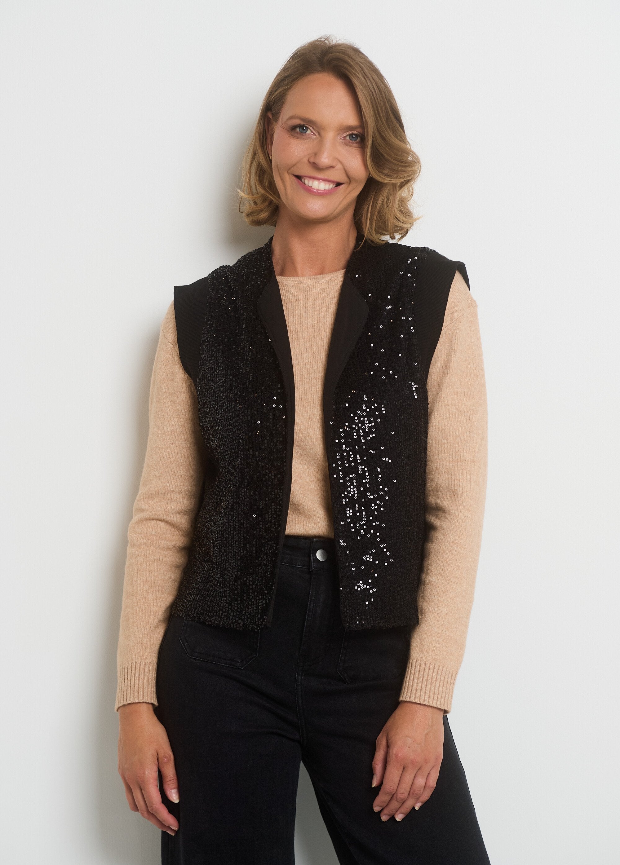 Veste_sans_manches_résille_à_sequins_Noir_FA1_slim